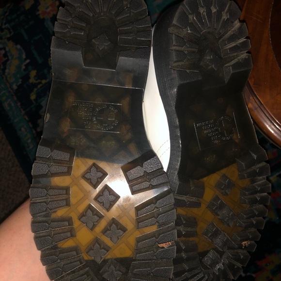 White Platform Doc Martens - Picture 4 of 4